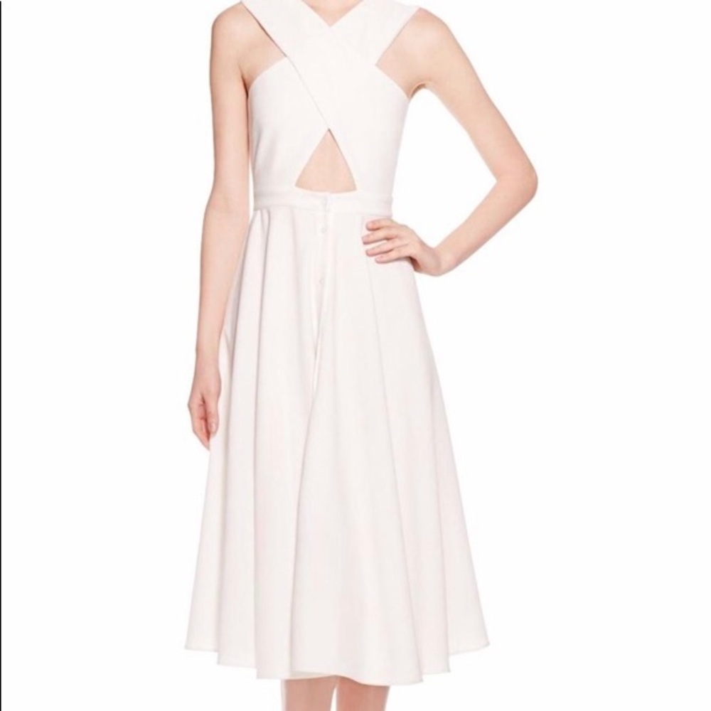 Kendall + Kylie white dress.  Xs